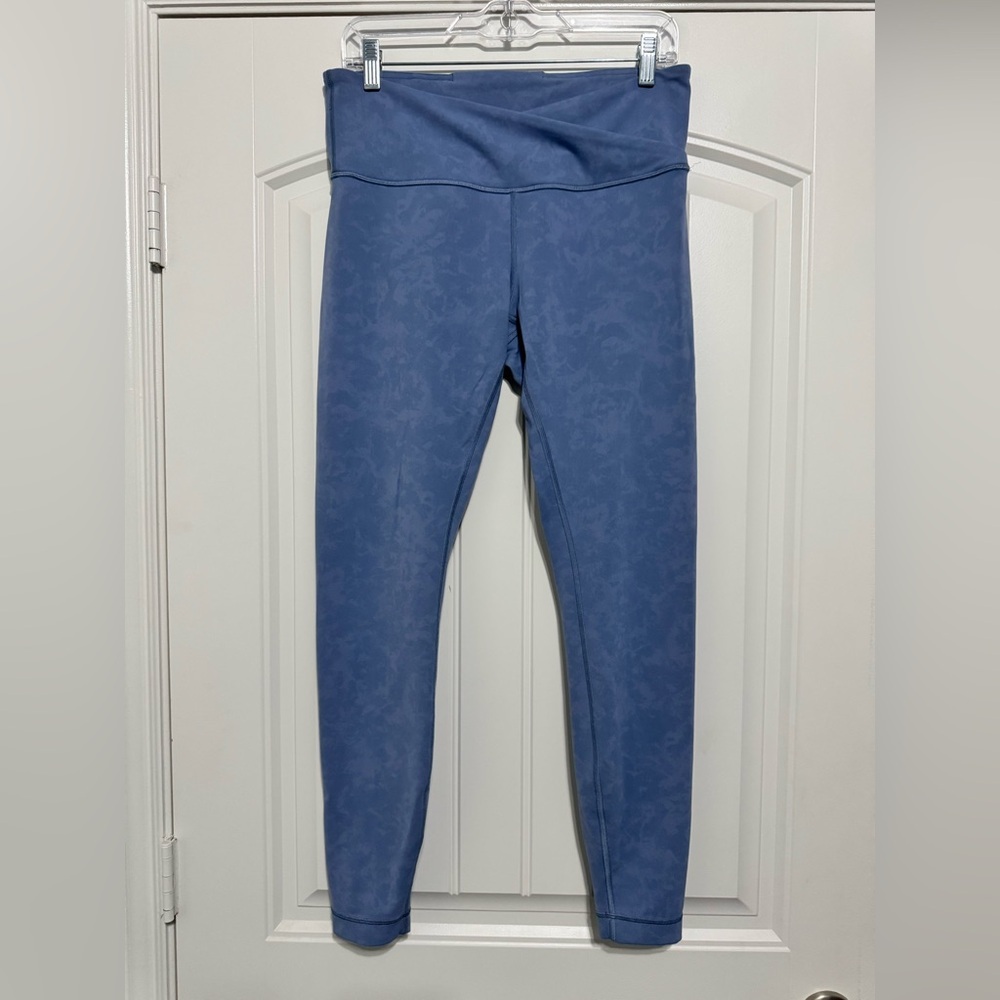 Lululemon Always On High-Rise Tight 28" in Sky Wash Print Tempest Blue